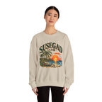 Susegad Club Tropical Sunset Crewneck Sweatshirt