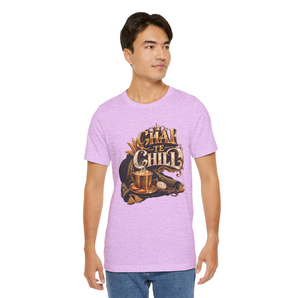 Chai Te Chilli T-Shirt — Vintage Indian Tea Design