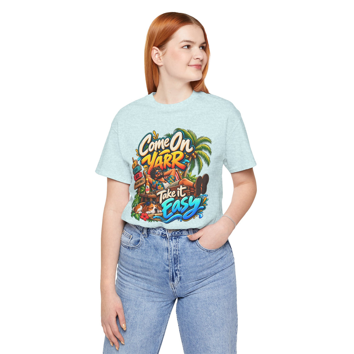 COME ON YARR / TAKE IT EASY Jersey T-Shirt