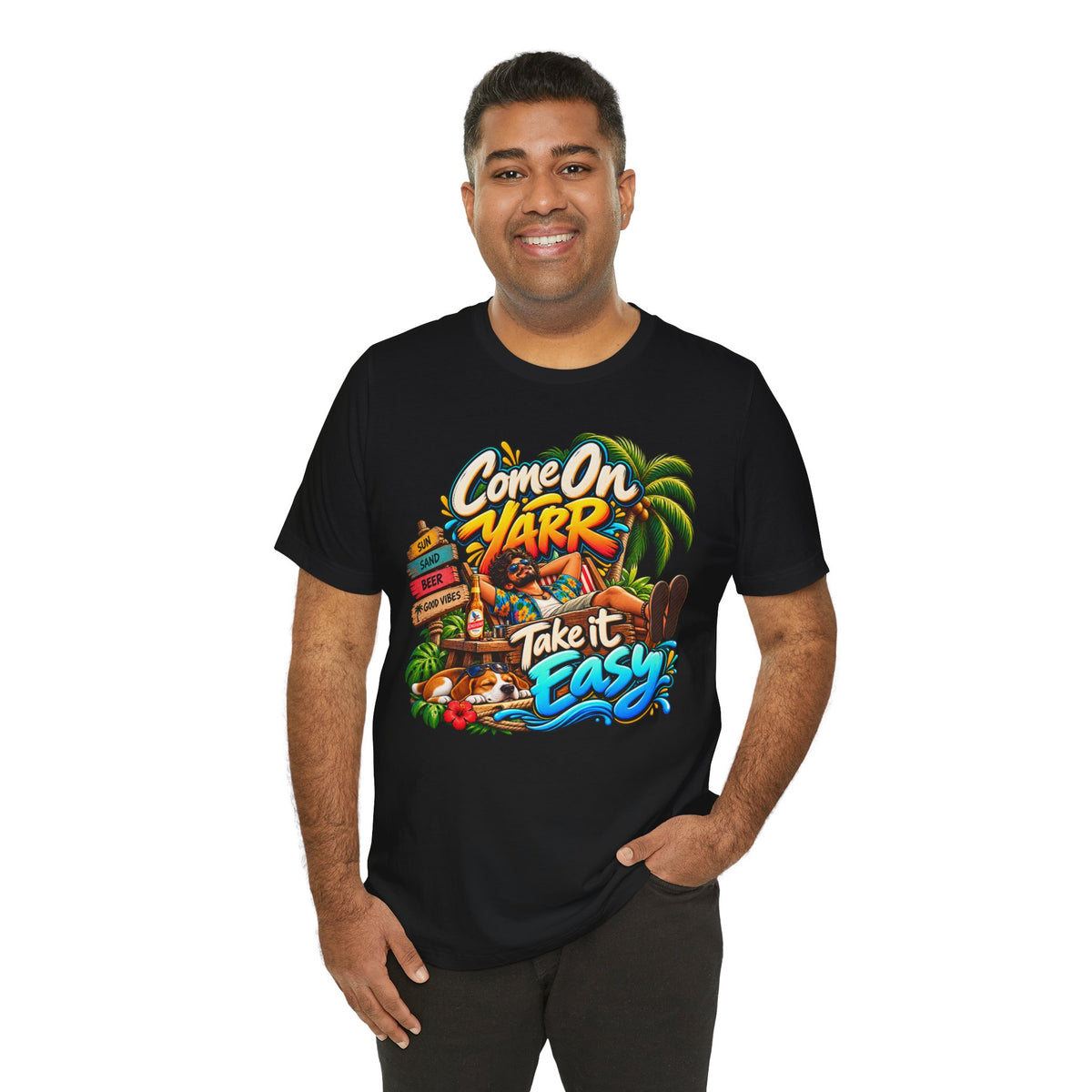 COME ON YARR / TAKE IT EASY Jersey T-Shirt