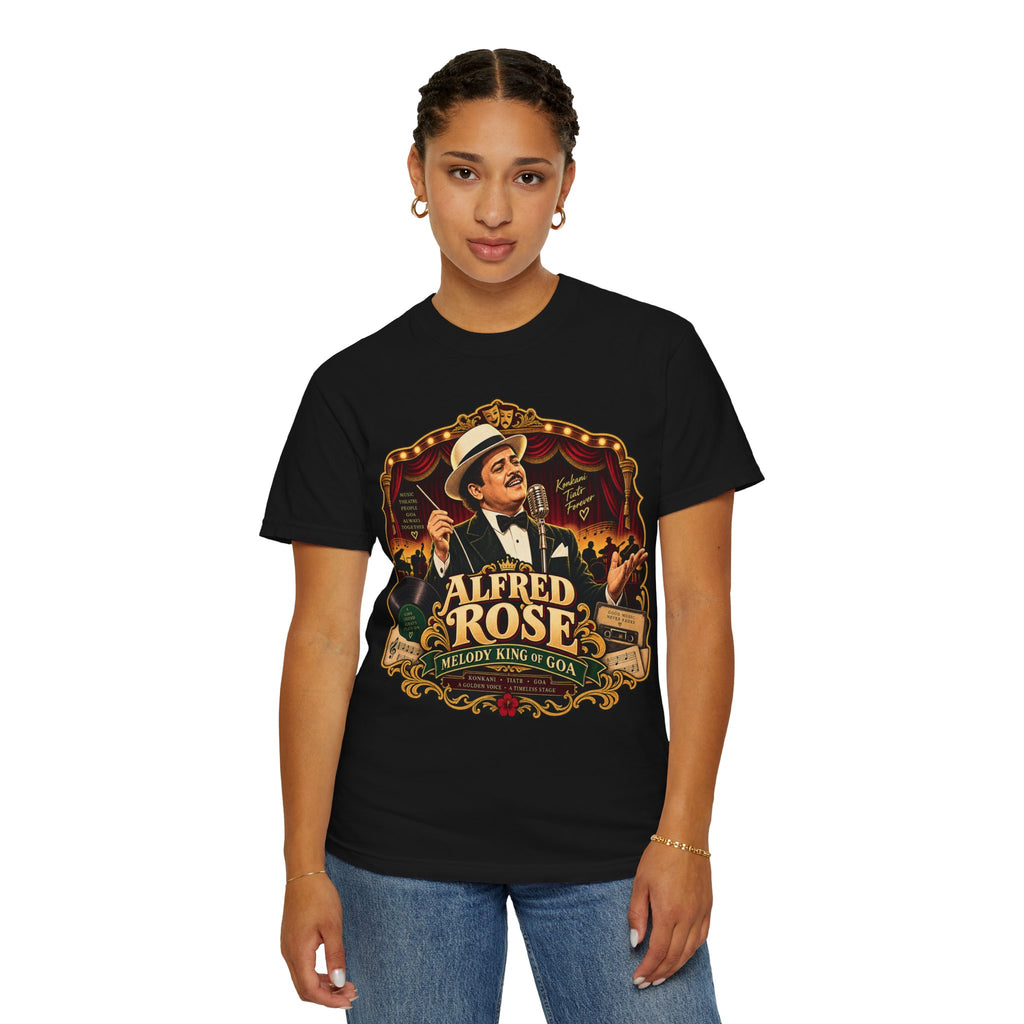 Alfred Rose Vintage Goan Music Graphic T-Shirt