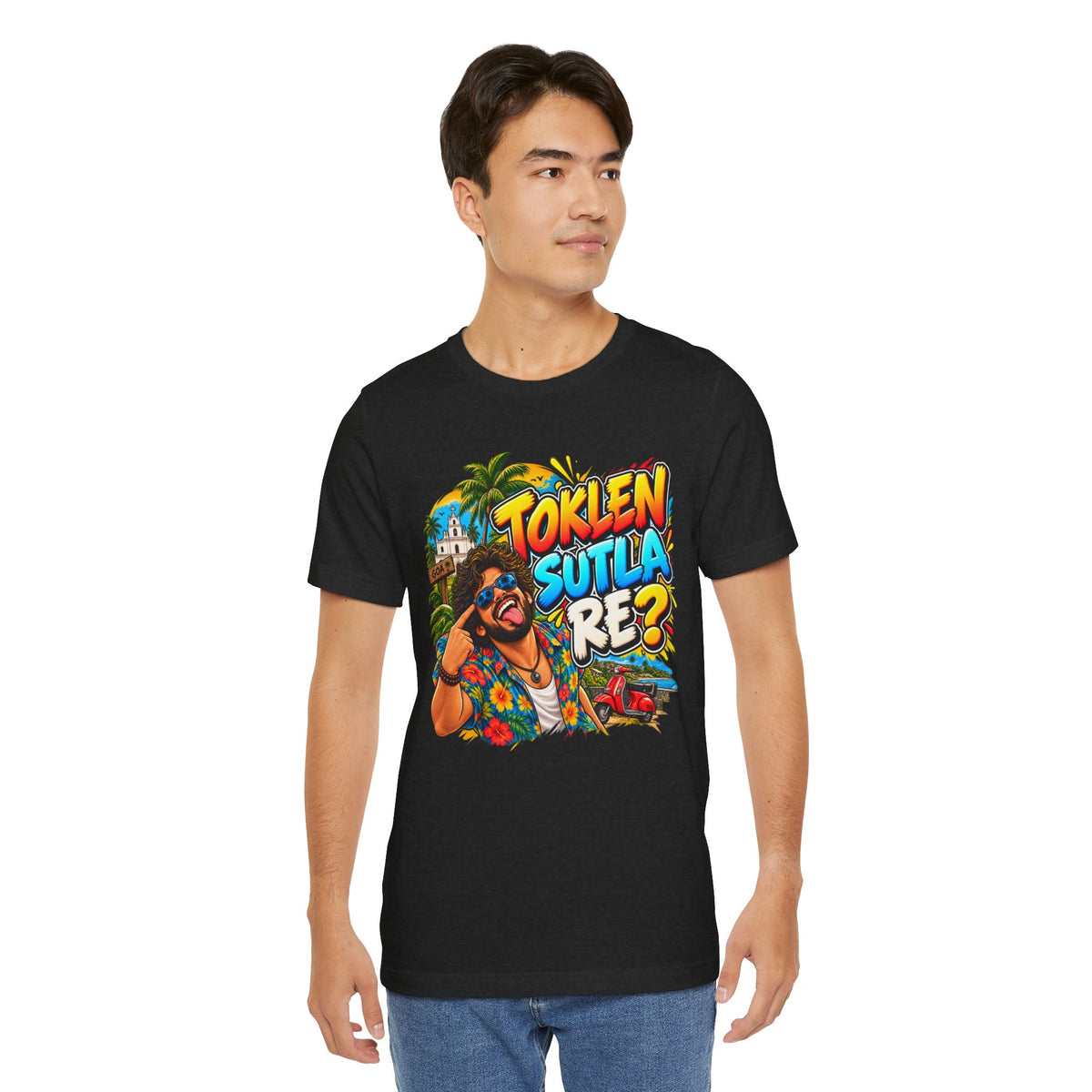 Toklen Sutla Re? | Goan Heritage Jersey T-Shirt