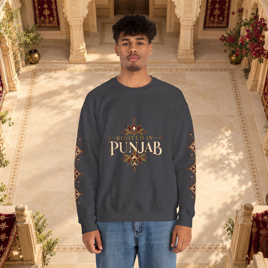 Rooted in Punjab Heritage Crewneck Sweatshirt