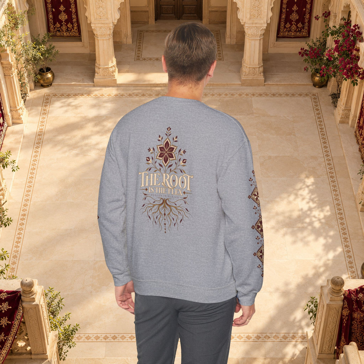Rooted in Punjab Heritage Crewneck Sweatshirt