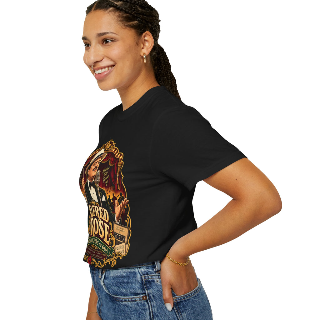 Alfred Rose Vintage Goan Music Graphic T-Shirt