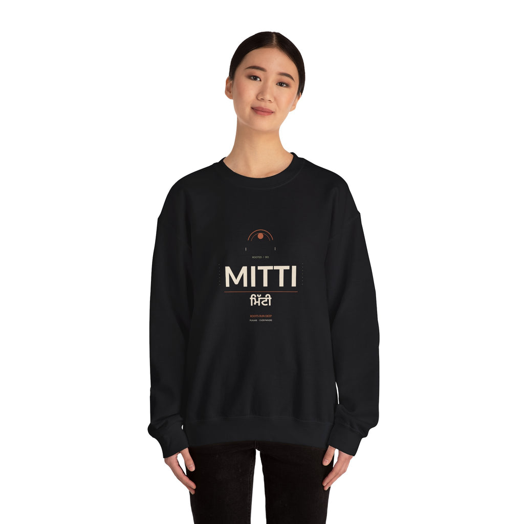 Mitti Minimalist Logo Crewneck Sweatshirt