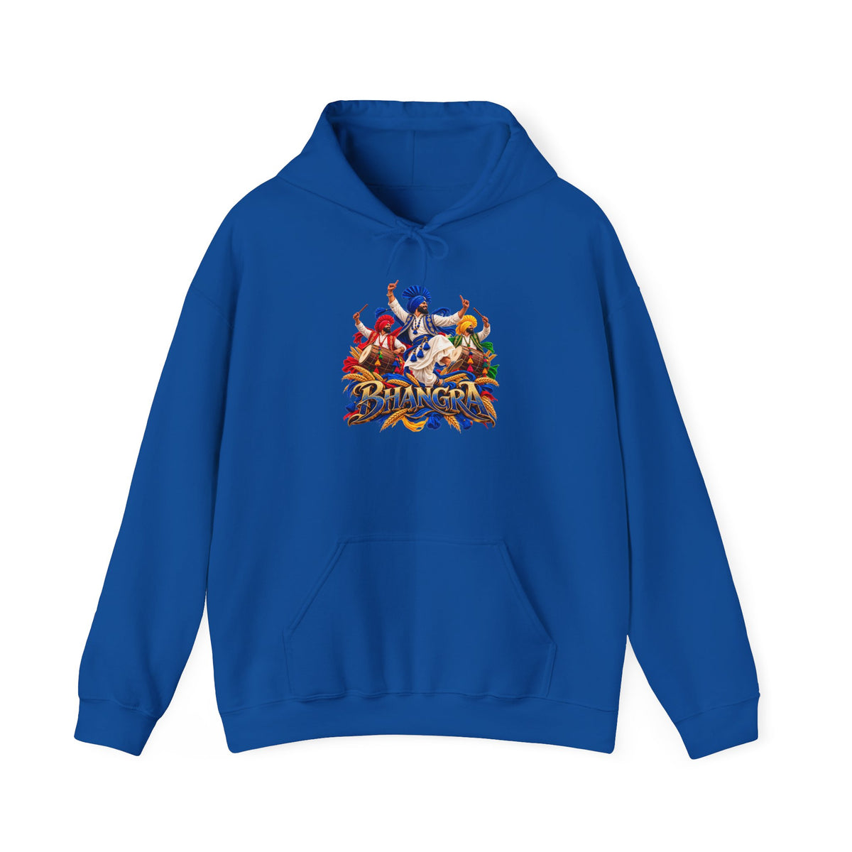 Bhangra Dance Graphic Hoodie | Punjabi Folk Music Pullover