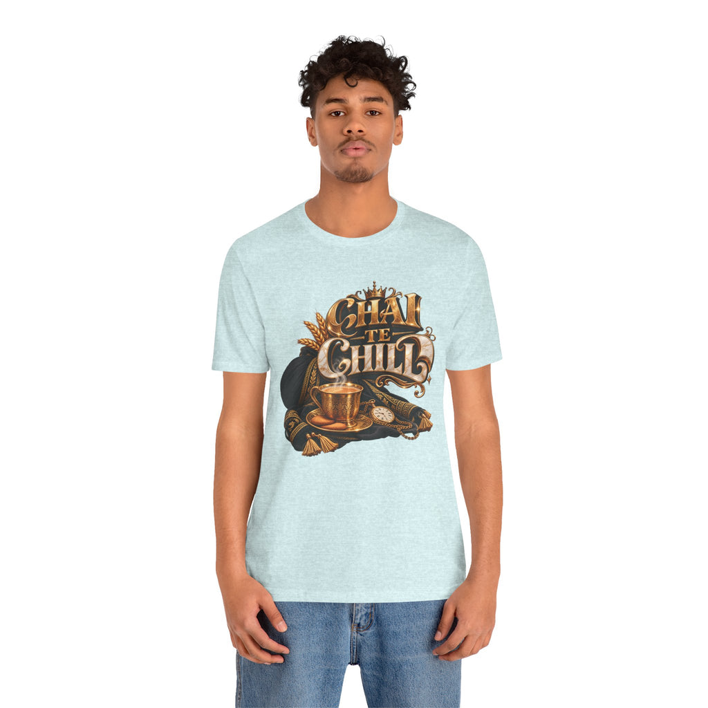 Chai Te Chilli T-Shirt — Vintage Indian Tea Design