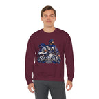 Sardar Warrior Sikh-Inspired Graphic Crewneck Sweatshirt