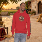 Bohemian Folk Art Drum Hoodie
