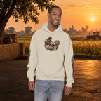 NIDAR Tiger and Bear Graphic Hoodie