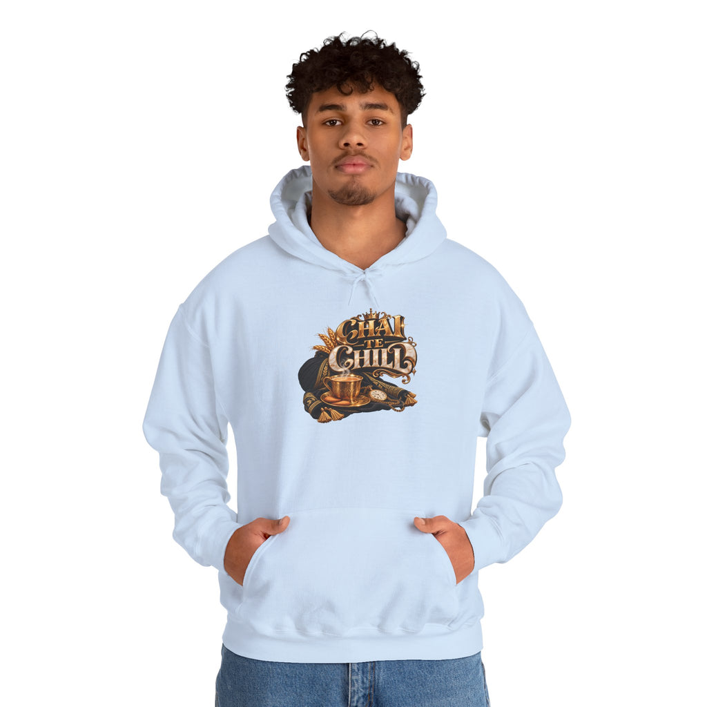 The Chill Coffee Graphic Hoodie | Autumn Leaves Pullover