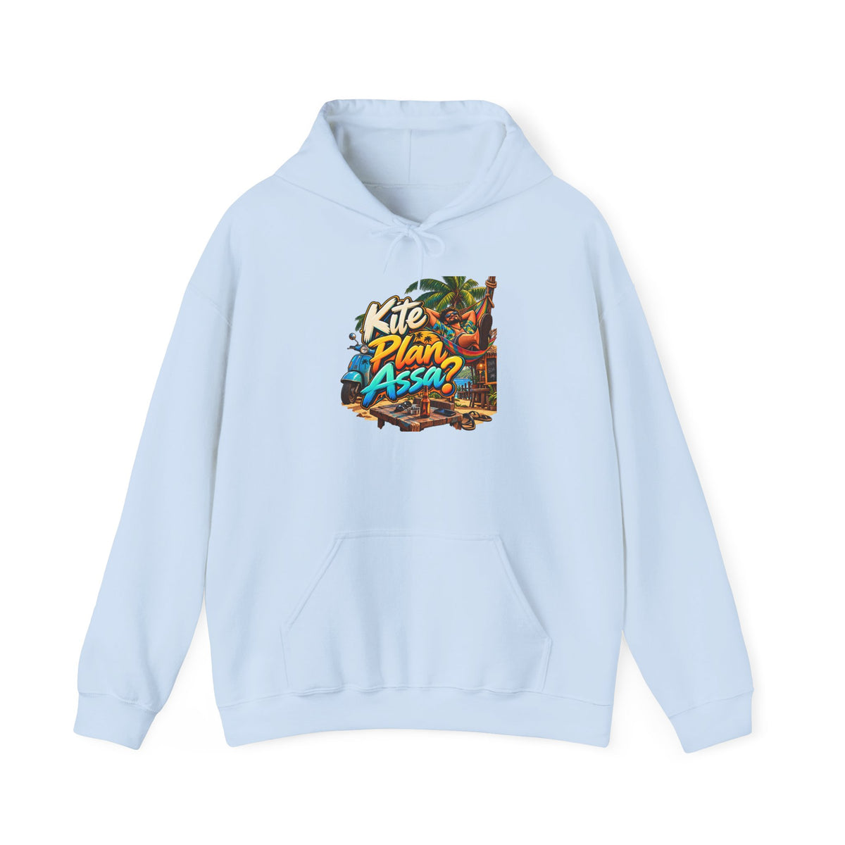 Kite Plan Assa? | Goan Heritage Heavy Blend Hoodie — Hammock Edition