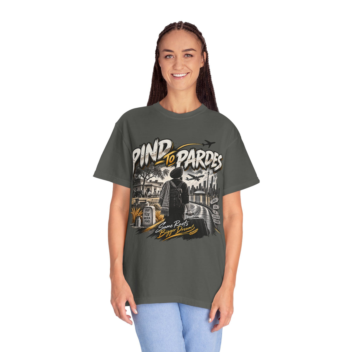 Pindo to Pardes Travel Graphic T-Shirt