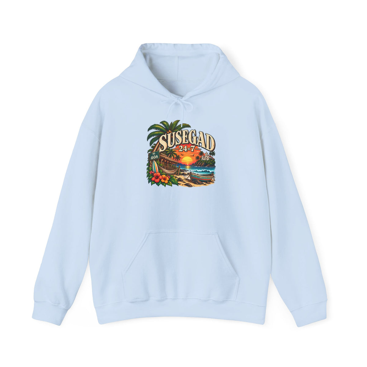 Susegad 24x7 Tropical Sunset Hoodie