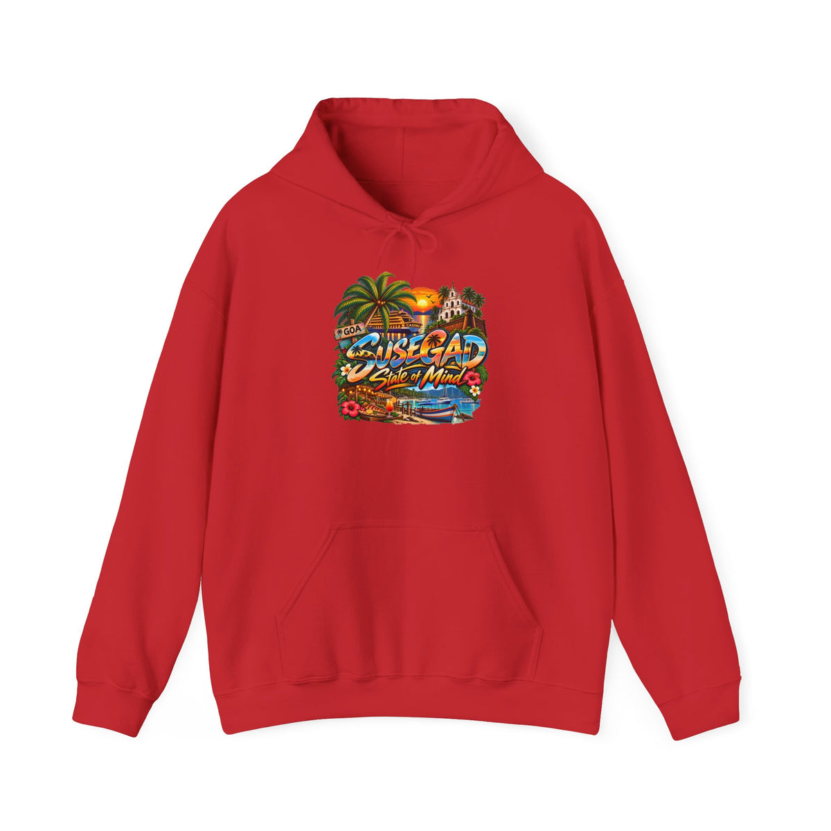 Cabo San Miguel “Salt of Mind” Hoodie | Tropical Beach Graphic