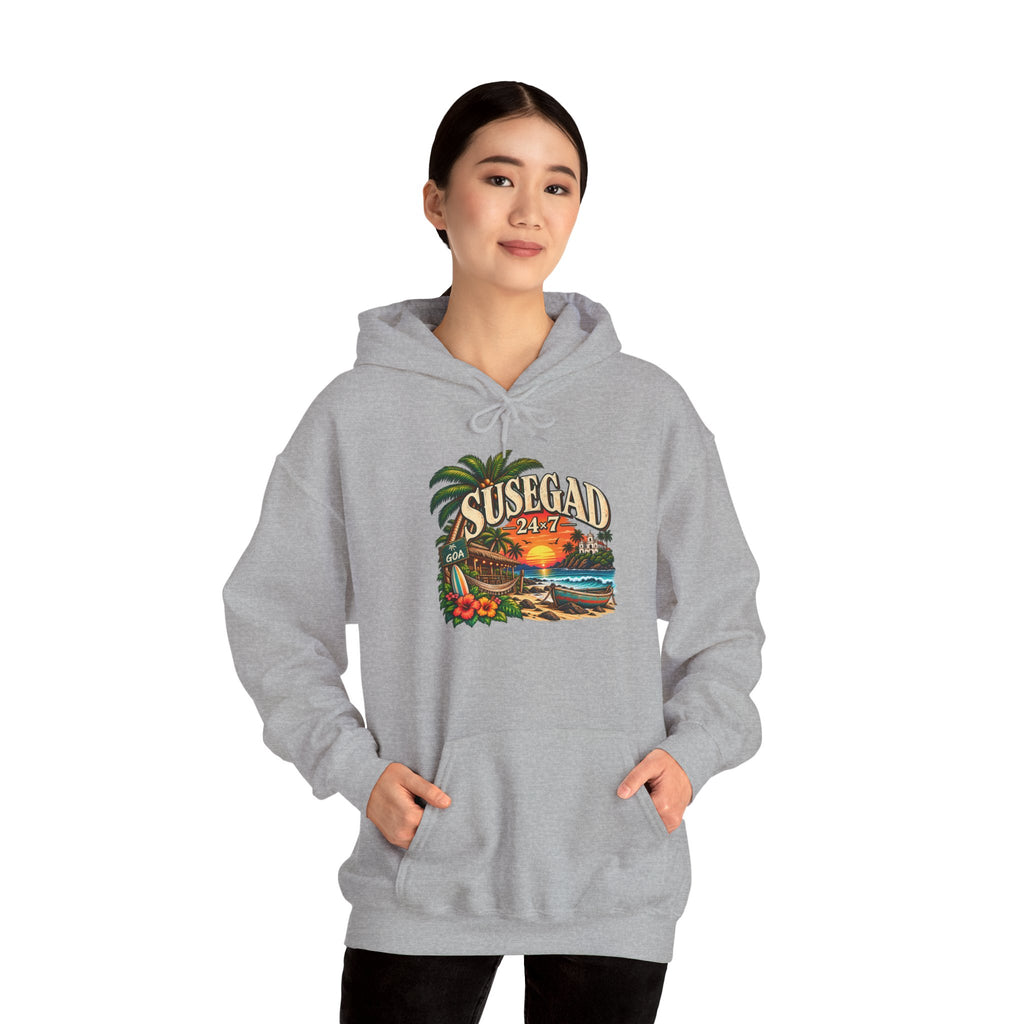Susegad 24x7 Tropical Sunset Hoodie