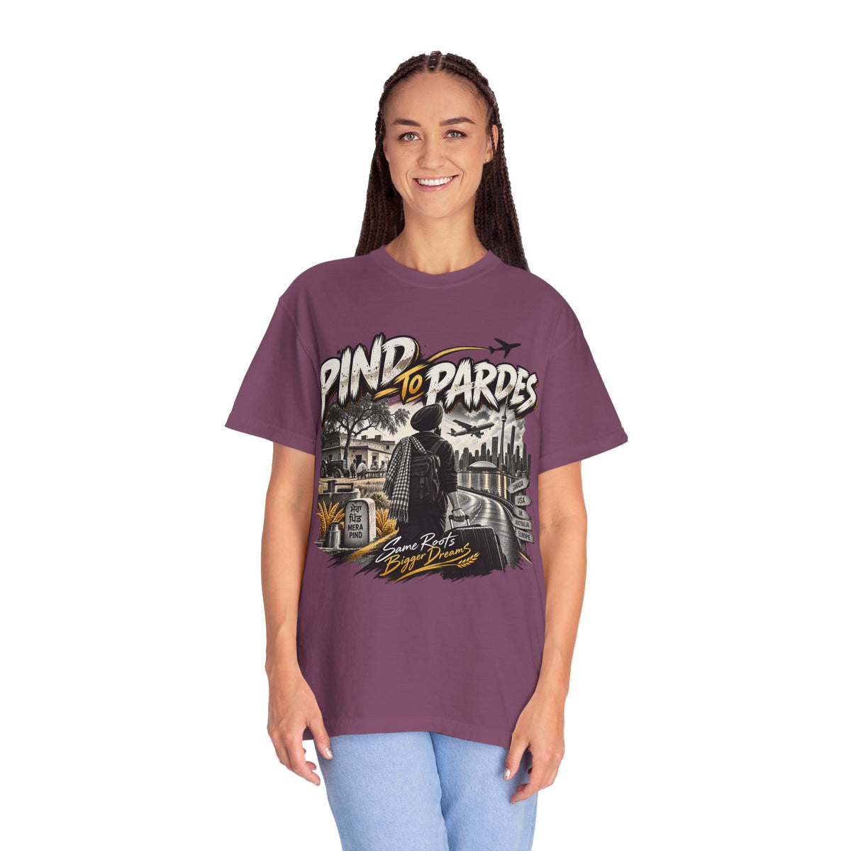 Pindo to Pardes Travel Graphic T-Shirt