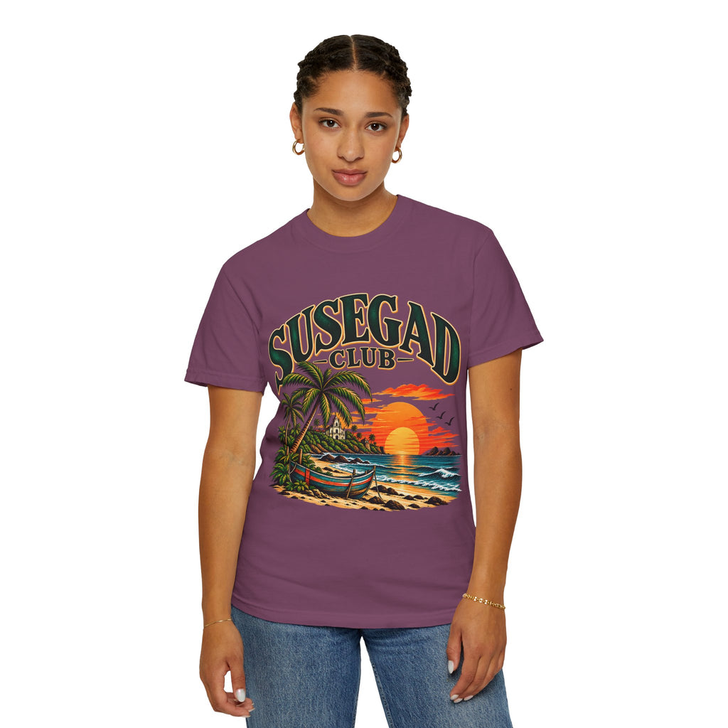 Susegad Club Sunset Beach Garment-Dyed T-Shirt