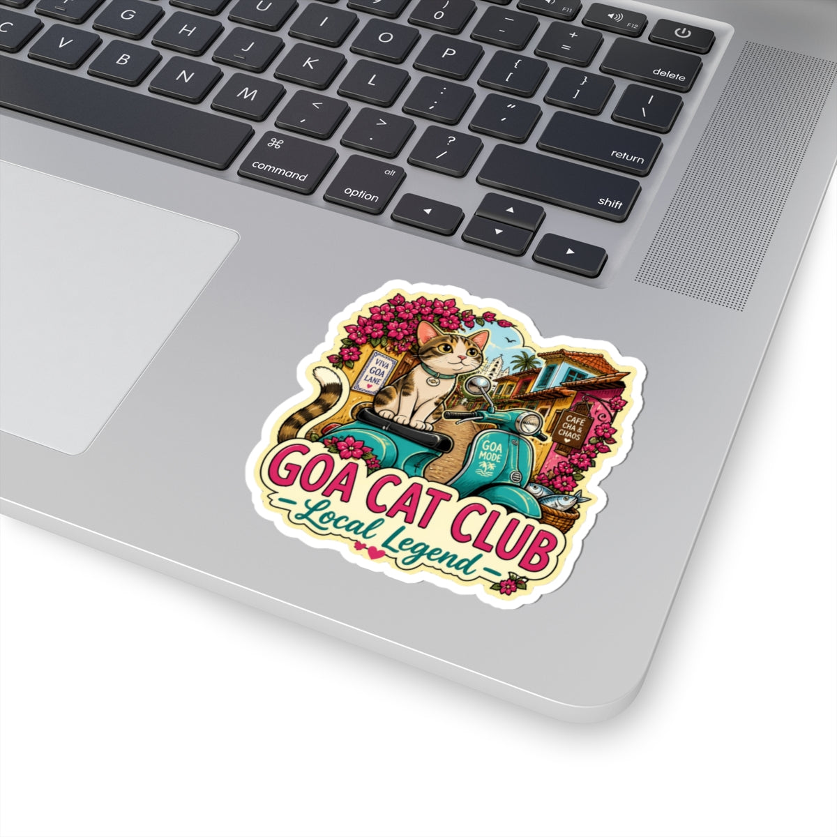 A Mambo, Tokler Marlo Bamboo! Goan heritage kiss-cut sticker