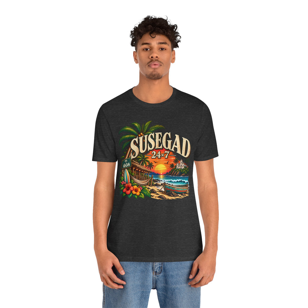 Susegad 24x7 Goa Sunset Jersey T-Shirt
