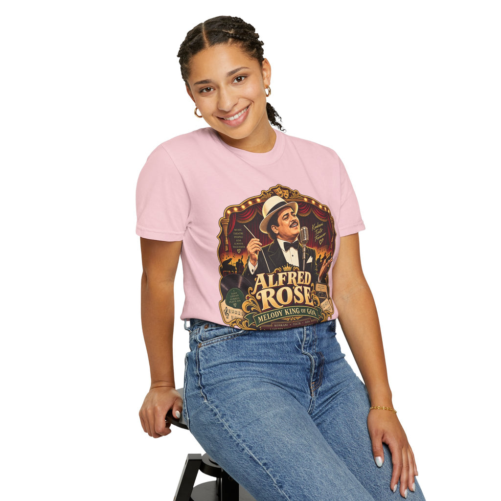 Alfred Rose Vintage Goan Music Graphic T-Shirt