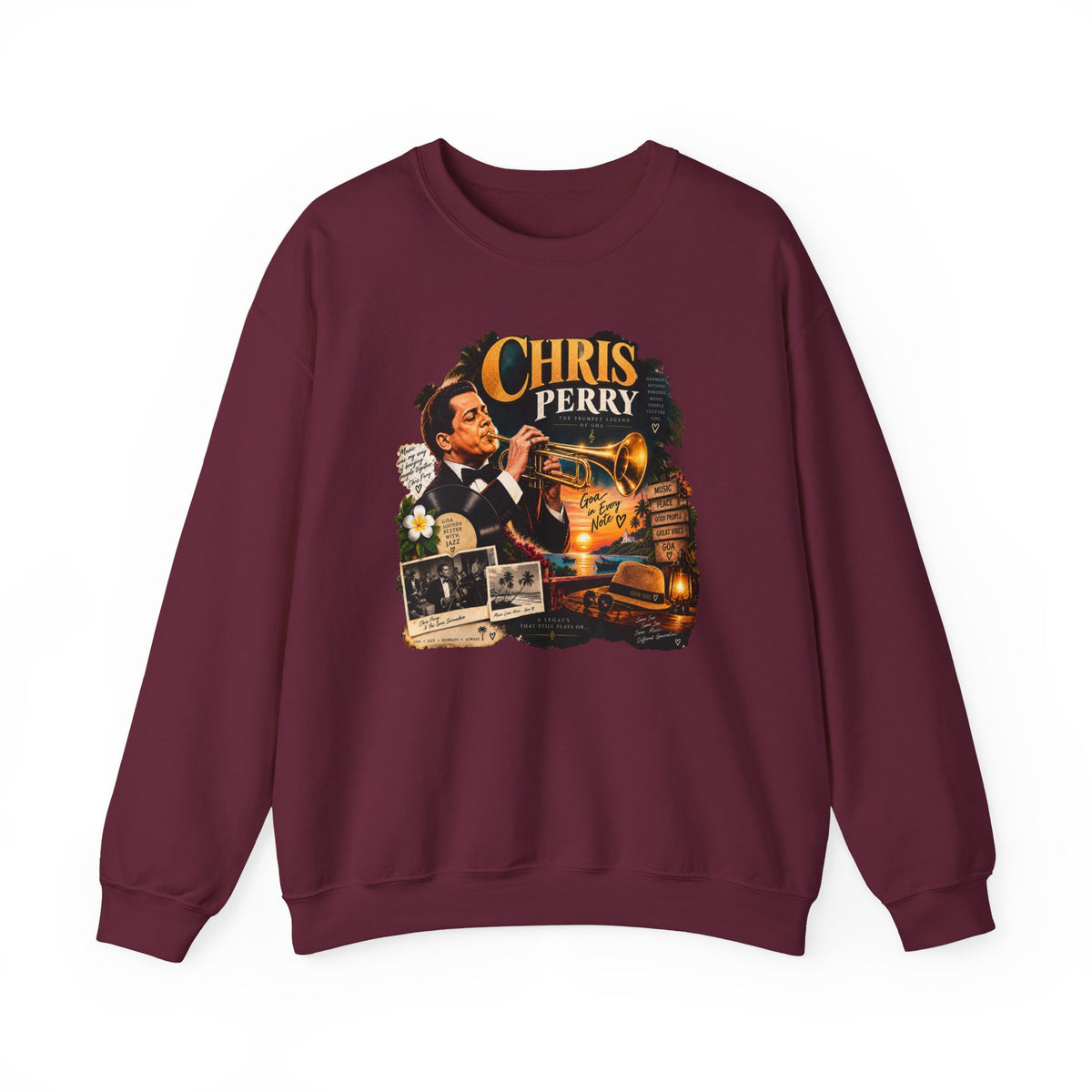 Chris Perry Vintage Jazz Crewneck Sweatshirt — product image 6