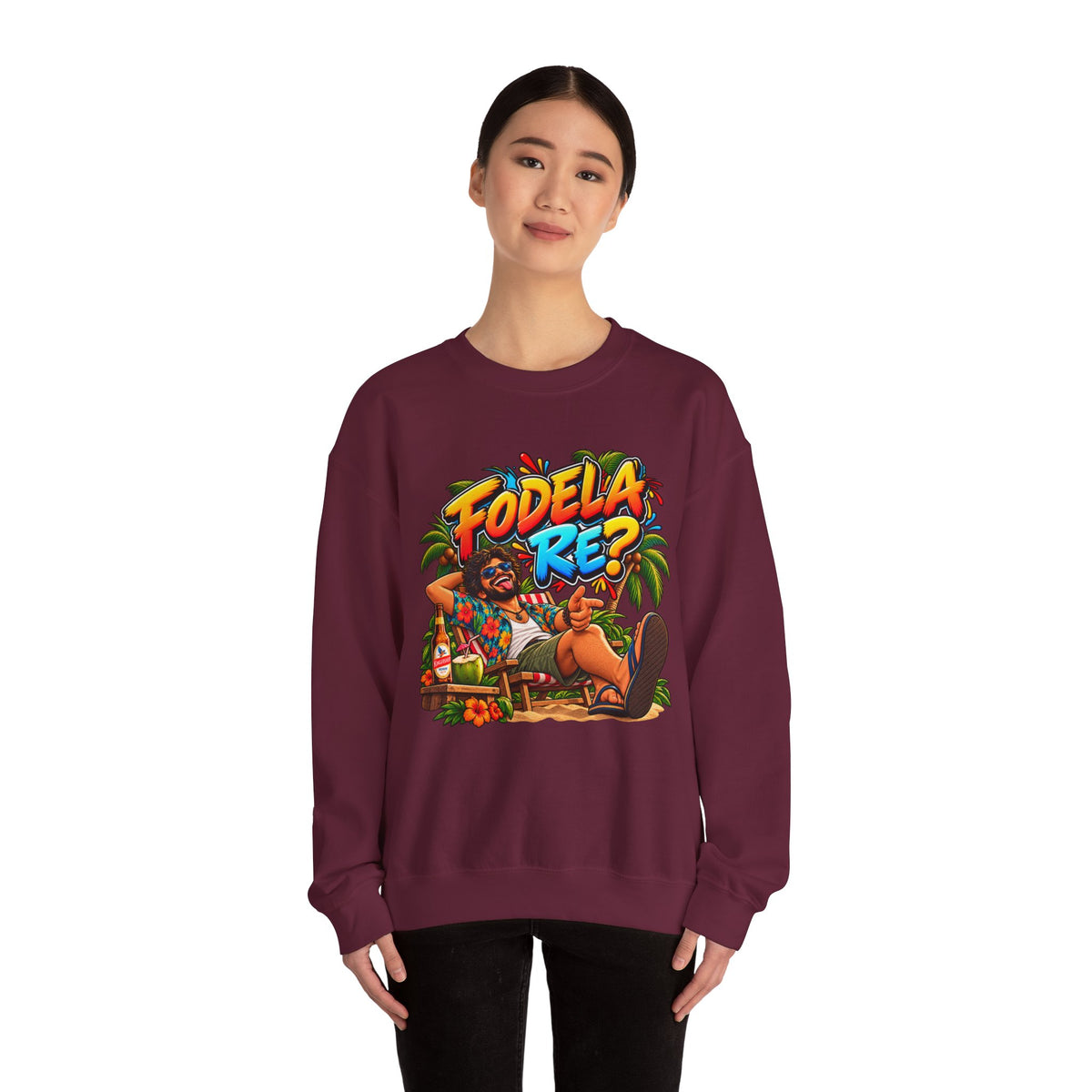 Fodela Re? | Goan Heritage Crewneck Sweatshirt