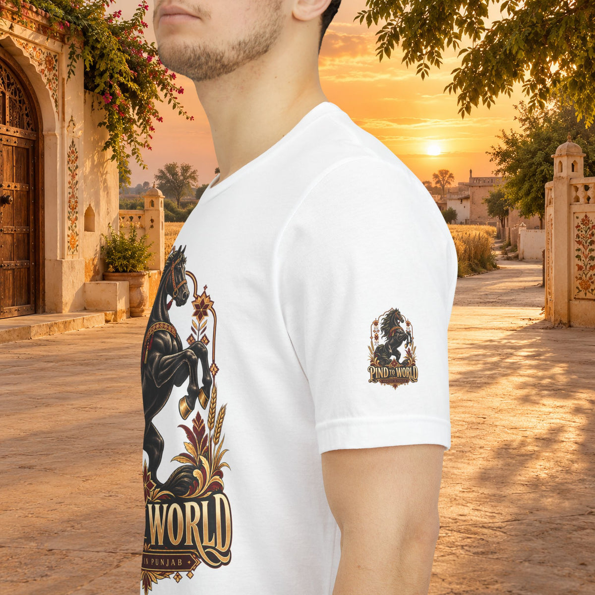 Pind to World Horse Graphic Tee