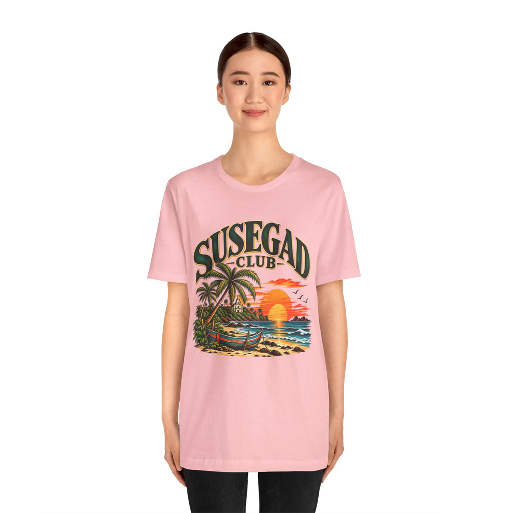 Susegad Club Sunset Beach Jersey T-Shirt