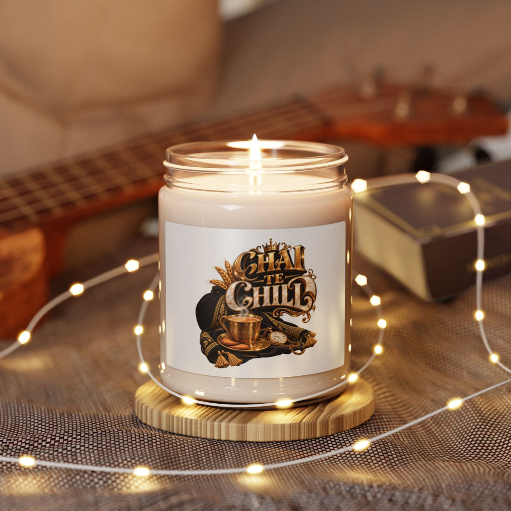 Soy Candle — Time to Chill Scented Candle (9oz)