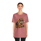 Chai Te Chilli T-Shirt — Vintage Indian Tea Design