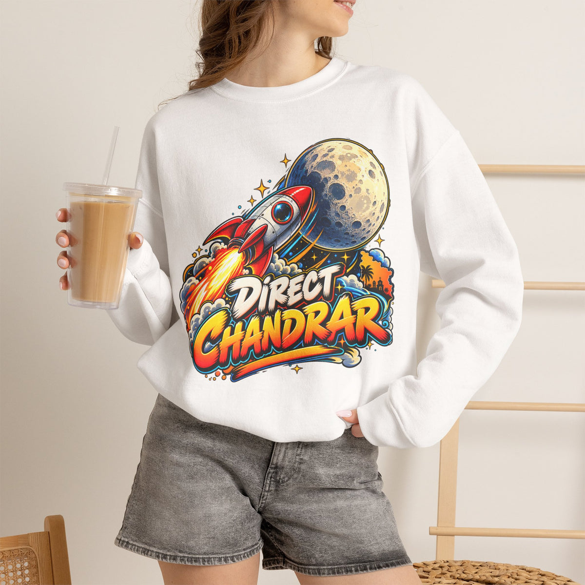 DIRECT CHANDRAR | Goan Heritage Crewneck Sweatshirt