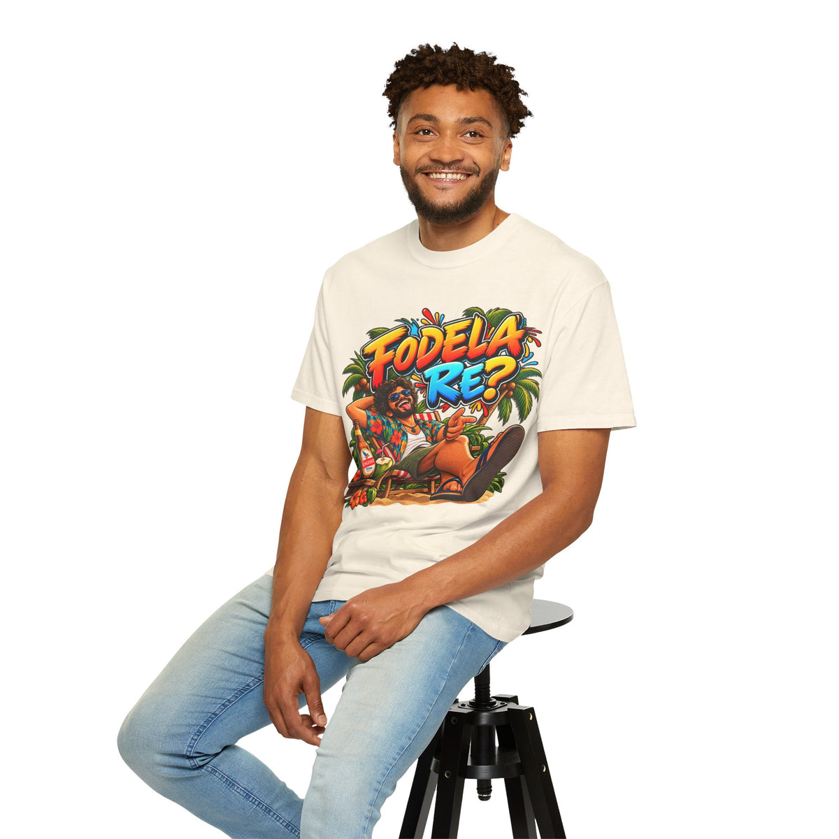 Fodela Re? | Goan Heritage Garment-Dyed T-Shirt