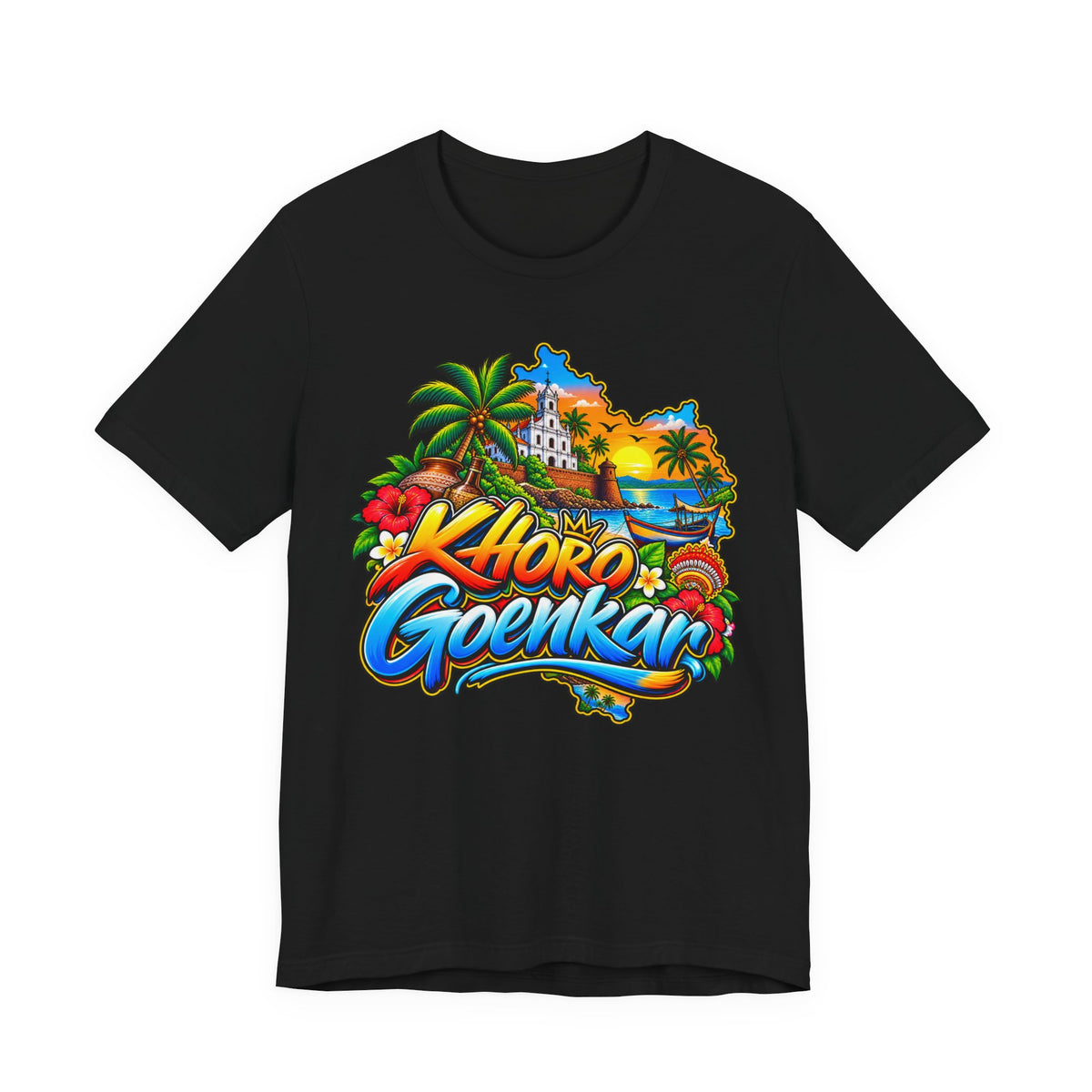 Khoro Goenkar | Goan Heritage Jersey T-Shirt