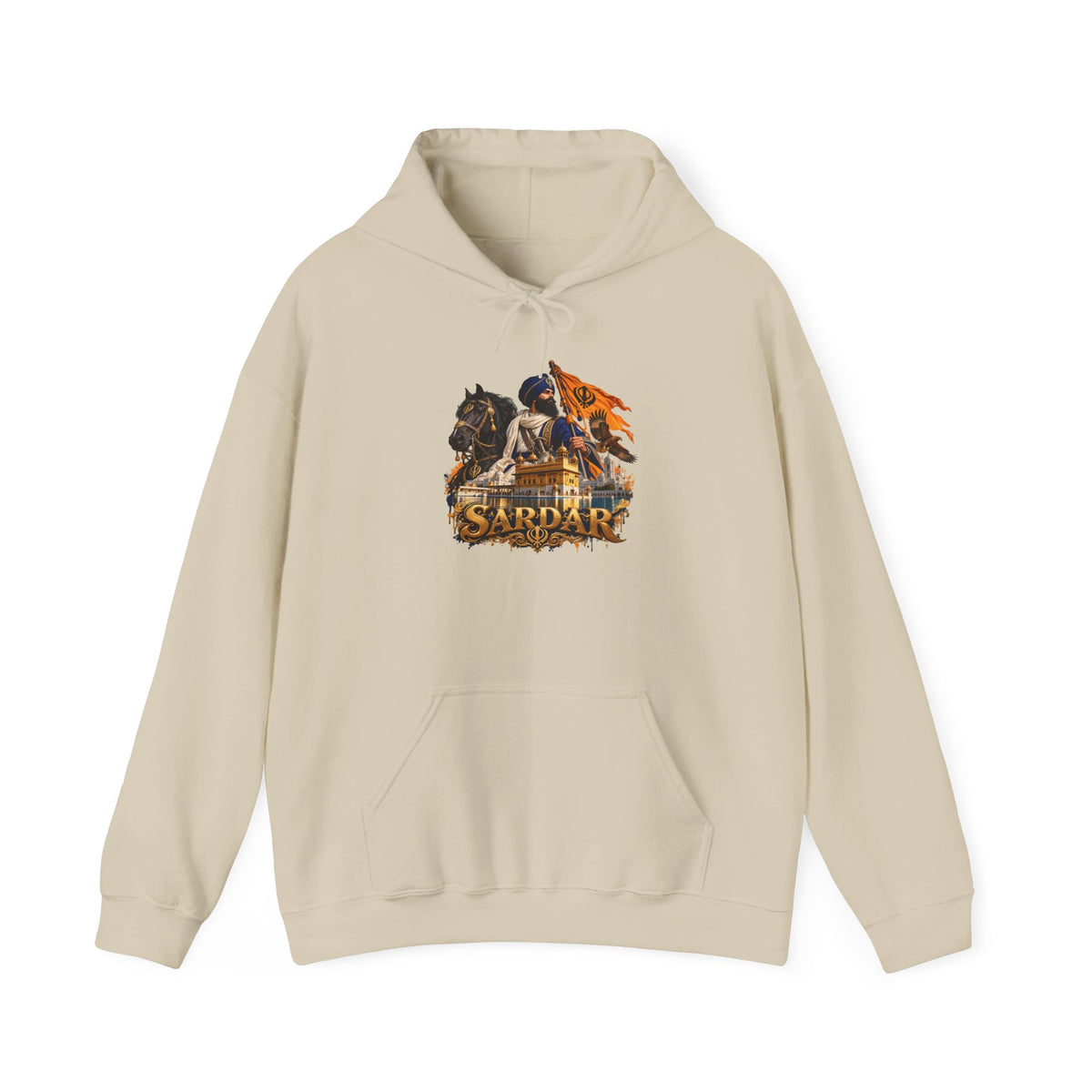 Additional view of SARDAR Punjabi Pride Heavy Blend Hoodie (3)