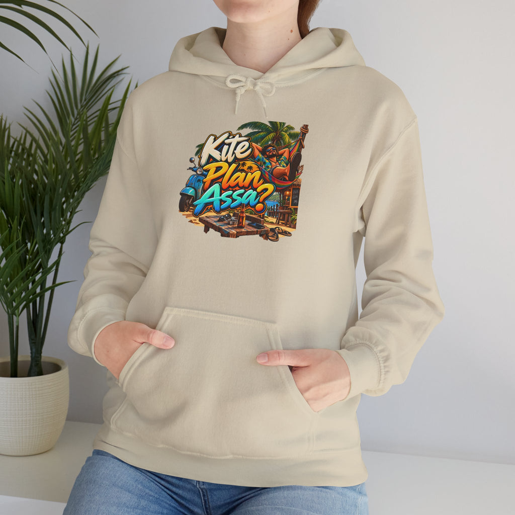 Kite Plan Assa? | Goan Heritage Heavy Blend Hoodie — Hammock Edition