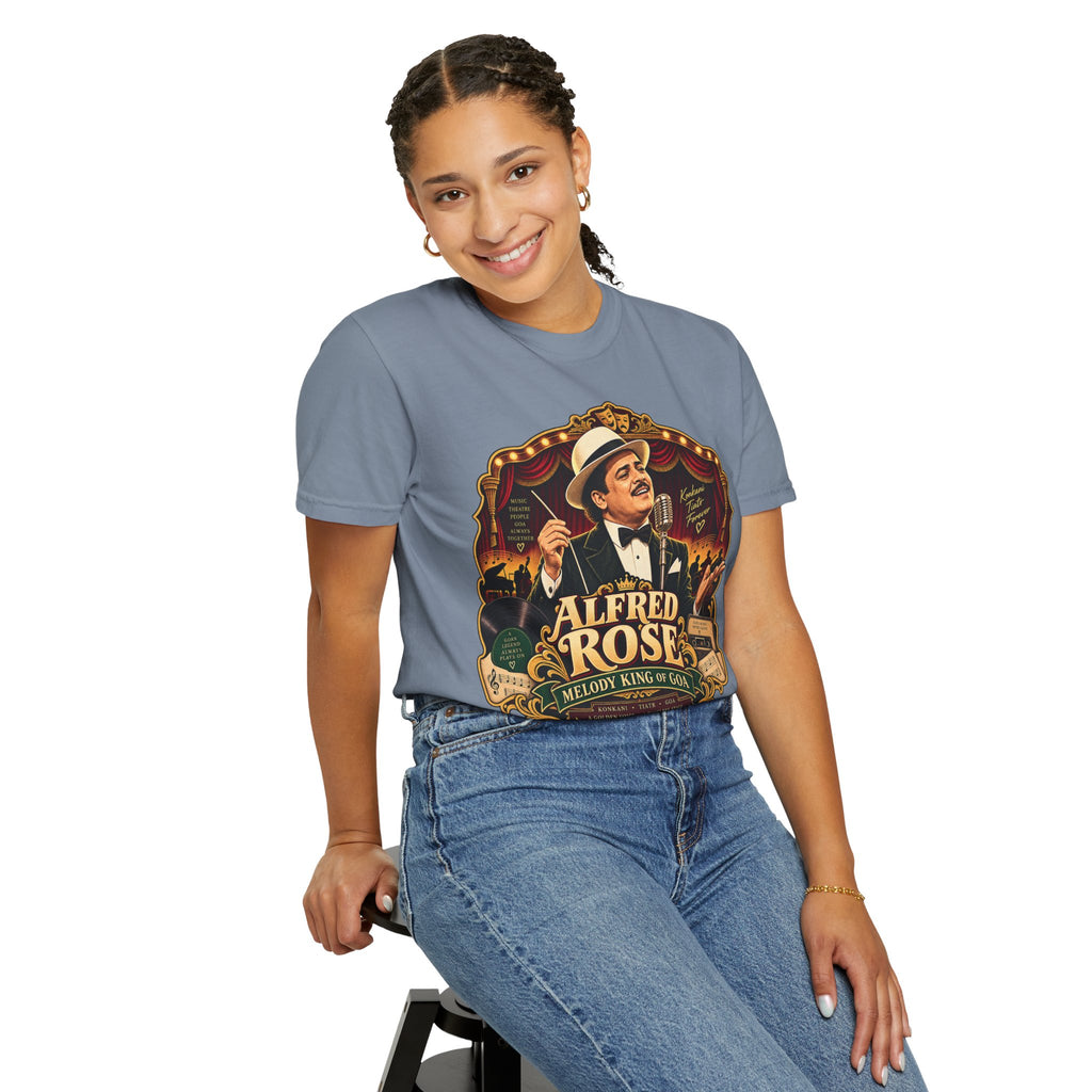 Alfred Rose Vintage Goan Music Graphic T-Shirt