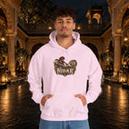 NIDAR Tiger and Bear Graphic Hoodie