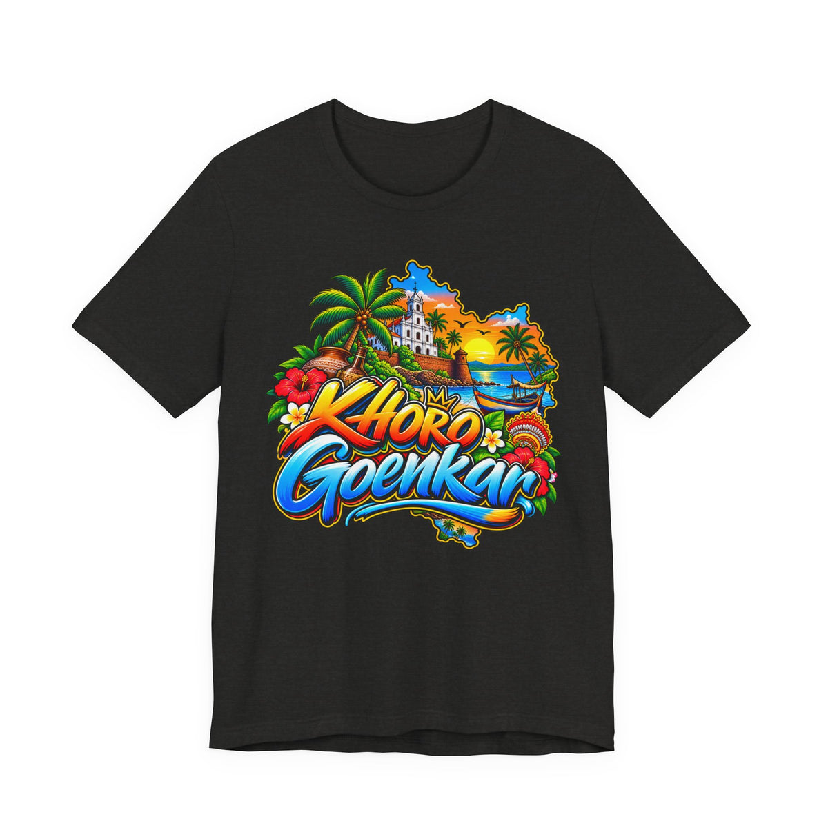 Khoro Goenkar | Goan Heritage Jersey T-Shirt