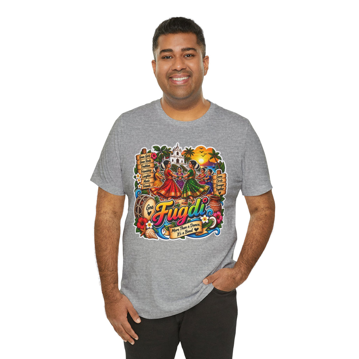 Goemcho Swag | Goan Heritage Jersey T-Shirt