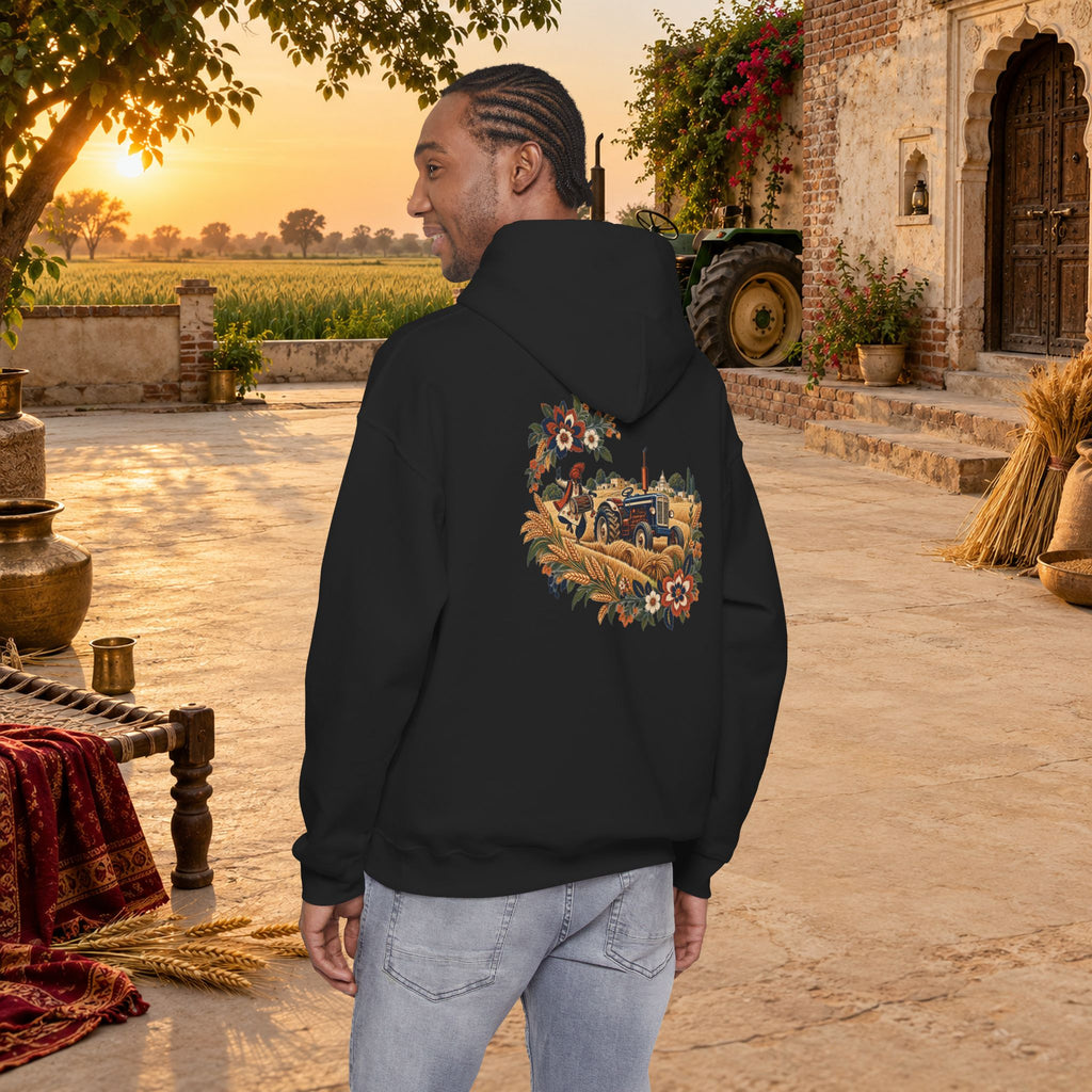 Bohemian Folk Art Drum Hoodie