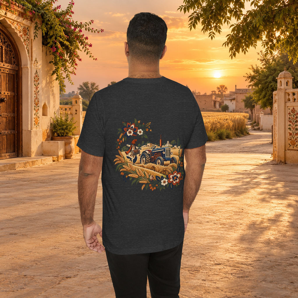 Boho Folk Drum Mandala T-Shirt