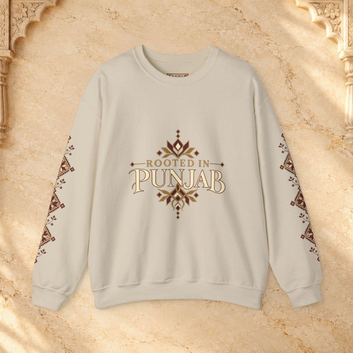 Product gallery view 3 of Rooted in Punjab Heritage Crewneck Sweatshirt