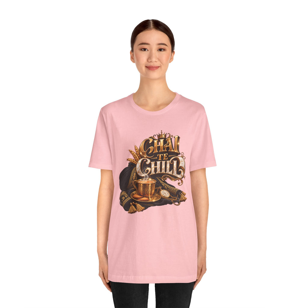 Chai Te Chilli T-Shirt — Vintage Indian Tea Design