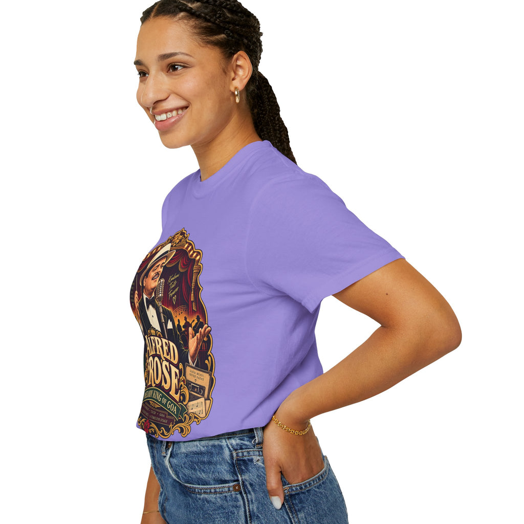 Alfred Rose Vintage Goan Music Graphic T-Shirt