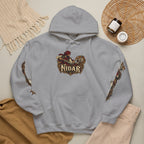 NIDAR Tiger and Bear Graphic Hoodie