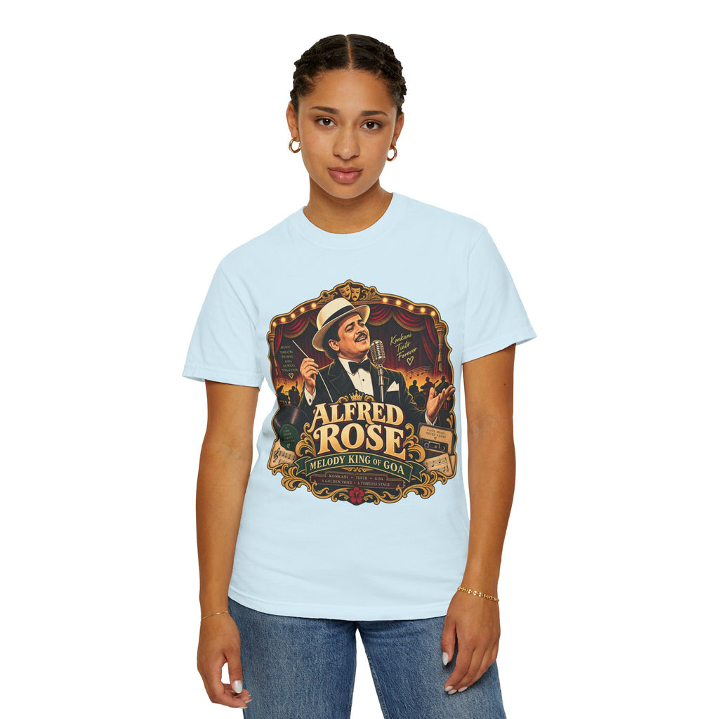 Alfred Rose Vintage Goan Music Graphic T-Shirt