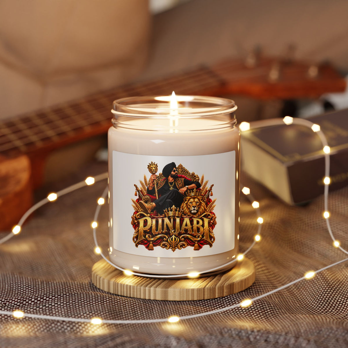 Punjabi Lion Heritage 9oz Scented Soy Candle