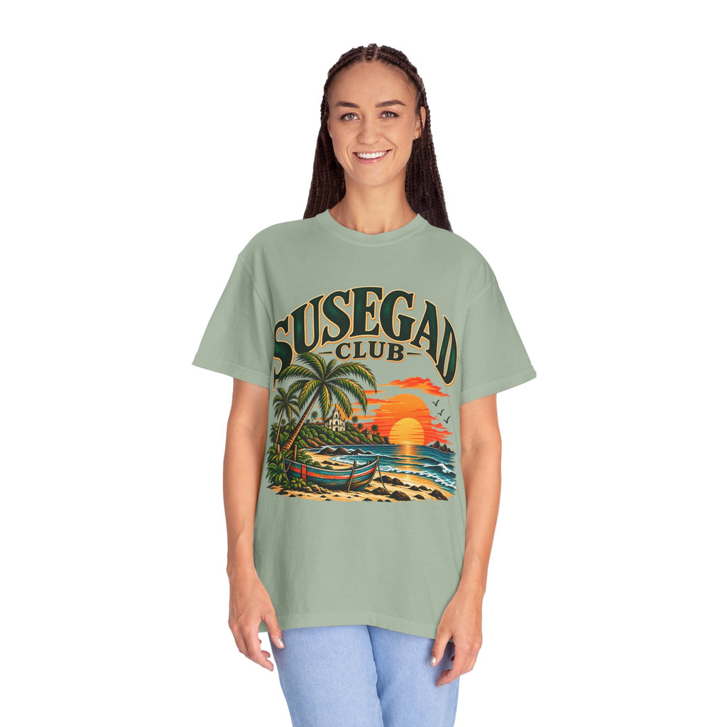 Susegad Club Sunset Beach Garment-Dyed T-Shirt